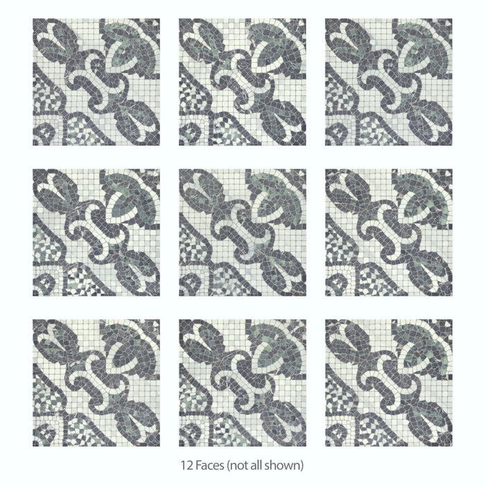 Versailles Porcelain Mosaico Chateau Mosaic Satin 4