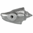 Oceana Zinc Alloy Cabinet Knob Silverado 12