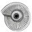 Oceana Zinc Alloy Cabinet Knob Silverado 13