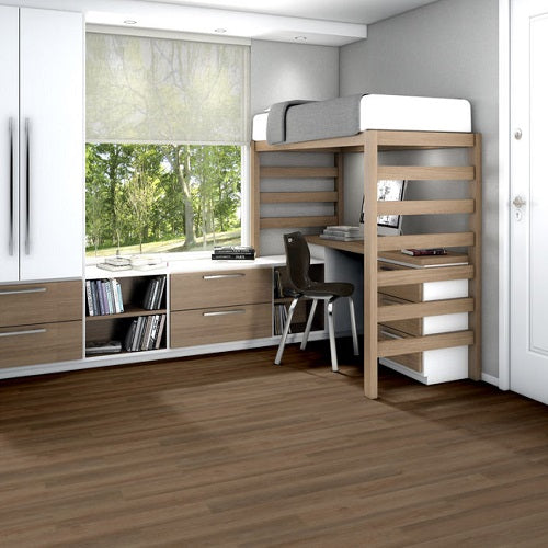 Indwell SPC SS Vinyl Texas Bur 00825 Resilient Luxury Vinyl Plank ExoGuard+ 8