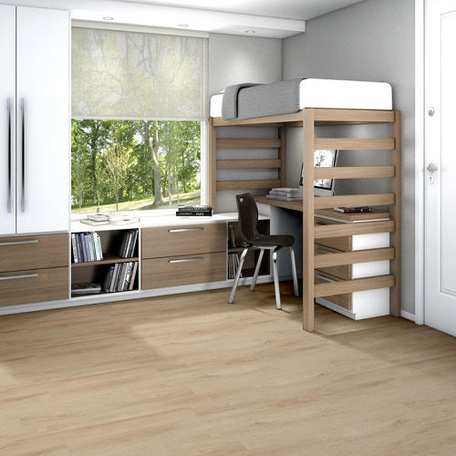 Indwell SPC SS Vinyl Sand Dune 01169 Resilient Luxury Vinyl Plank ExoGuard+ 8