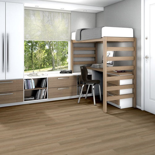 Indwell SPC SS Vinyl Ohlone Oak 02027 Resilient Luxury Vinyl Plank ExoGuard+ 8