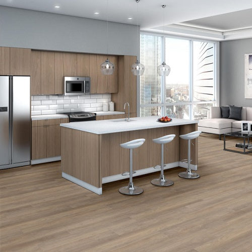 Indwell SPC SS Vinyl Willow Oak 02028 Resilient Luxury Vinyl Plank ExoGuard+ 5