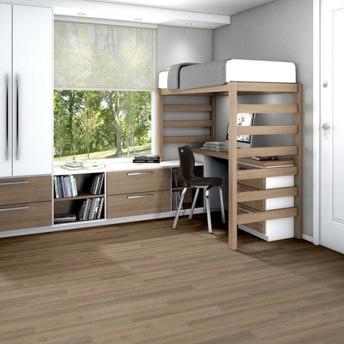 Indwell SPC SS Vinyl Walnut Hill 07192 Resilient Luxury Vinyl Plank ExoGuard+ 8