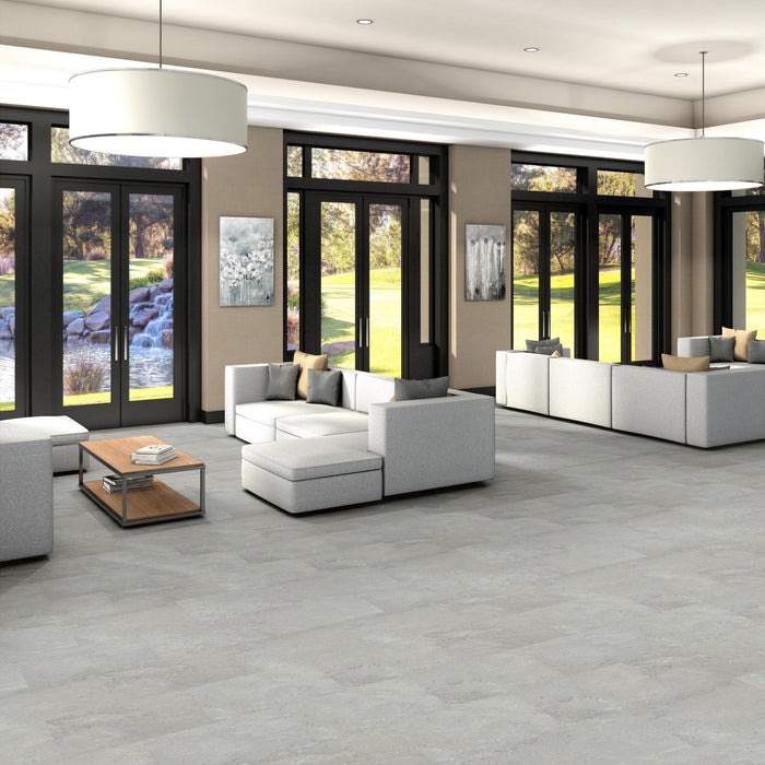 Obelisk Glue DN Light Gry Spstn Flexible Resilient Luxury Vinyl Plank Flooring - ExoGuard+