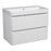 Luxury Wood White Matte Bathroom Vanity White Matte 1