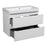 Luxury Wood White Matte Bathroom Vanity White Matte 3