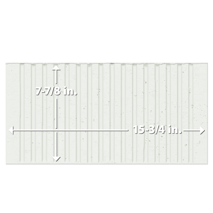 Kings Ceramic Loft White Tile Matte 9