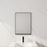 Glass Black Bathroom Mirror Black 1