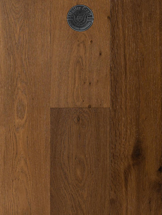 Ancona Wood Soft Cream Engineered Hardwood Wire Brushed 1