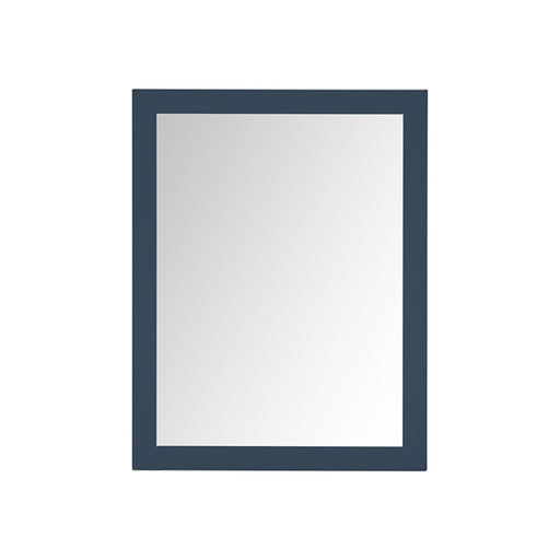 Castor Blue Glass Bathroom Mirror
