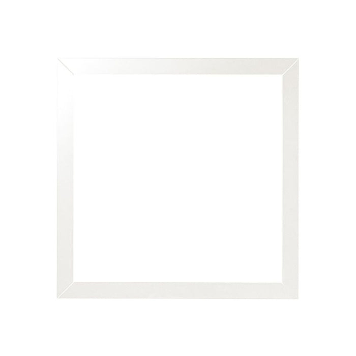 Castor White Glass Bathroom Mirror