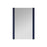 Volez Navy Blue Glass Bathroom Mirror