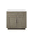 Abbey Grey Oak Wood Bathroom Vanity