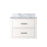 Castor White Wood Bathroom Vanity