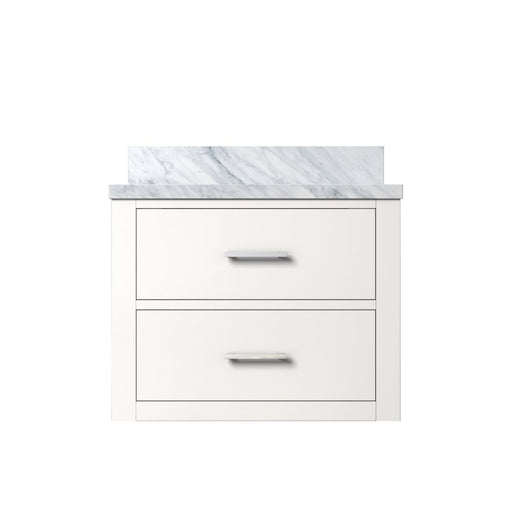 Castor White Wood Bathroom Vanity