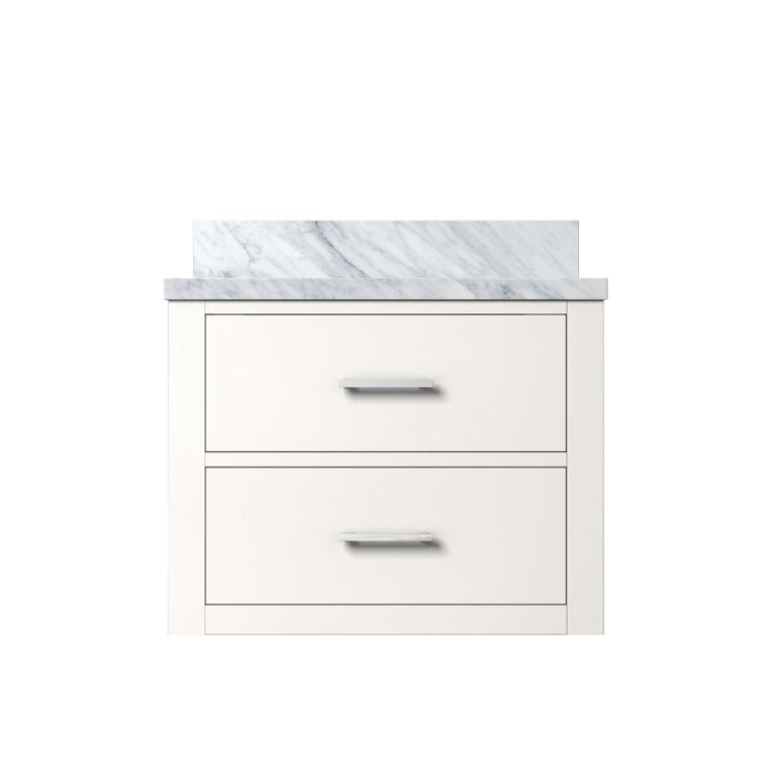 Castor White Wood Bathroom Vanity