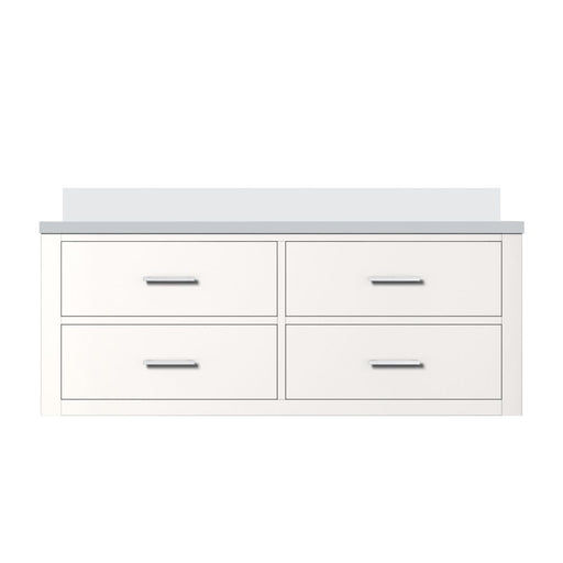 Castor White Wood Bathroom Vanity