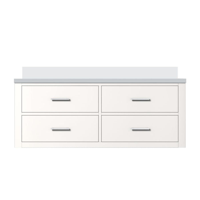 Castor White Wood Bathroom Vanity