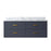 Castor Blue Wood Bathroom Vanity