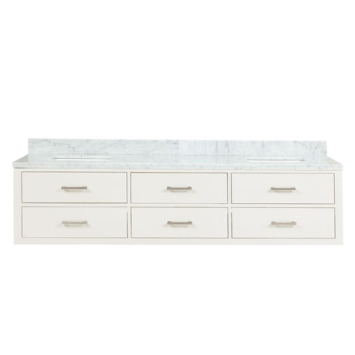 Castor White Wood Bathroom Vanity