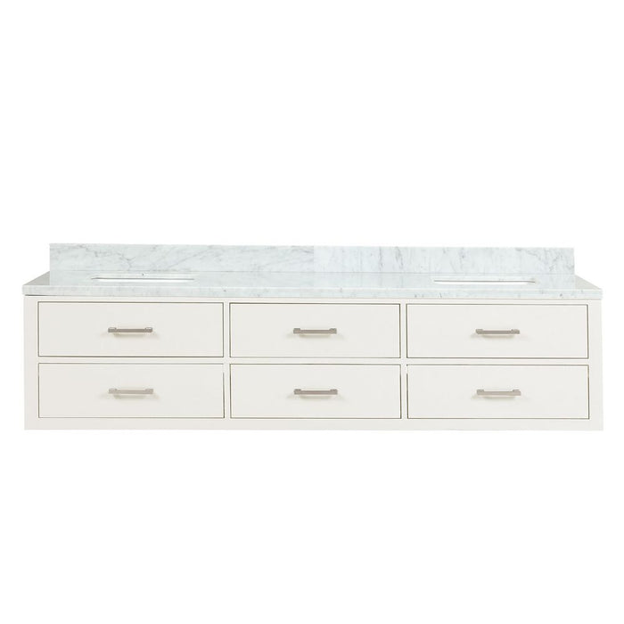 Castor White Wood Bathroom Vanity