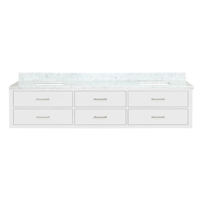 Castor White Wood Bathroom Vanity