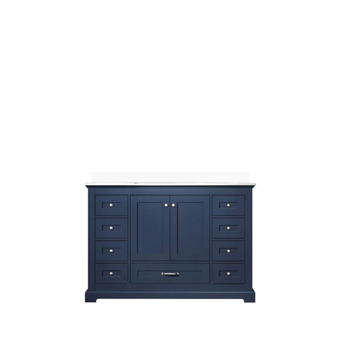Dukes Navy Blue Wood Bathroom Vanity