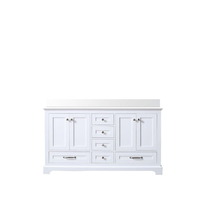 Dukes White Wood Bathroom Vanity