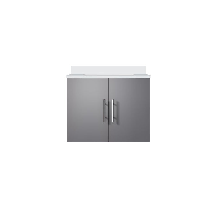 Geneva Dark Grey Wood Bathroom Vanity