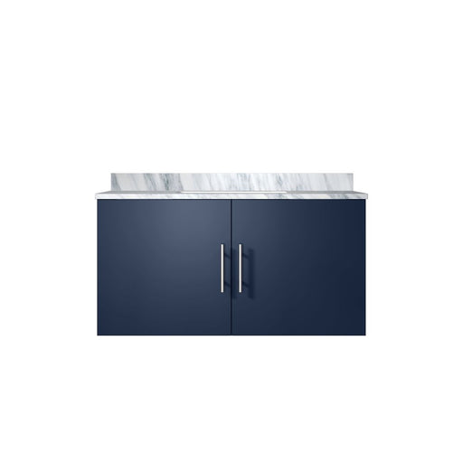 Geneva Navy Blue Wood Bathroom Vanity