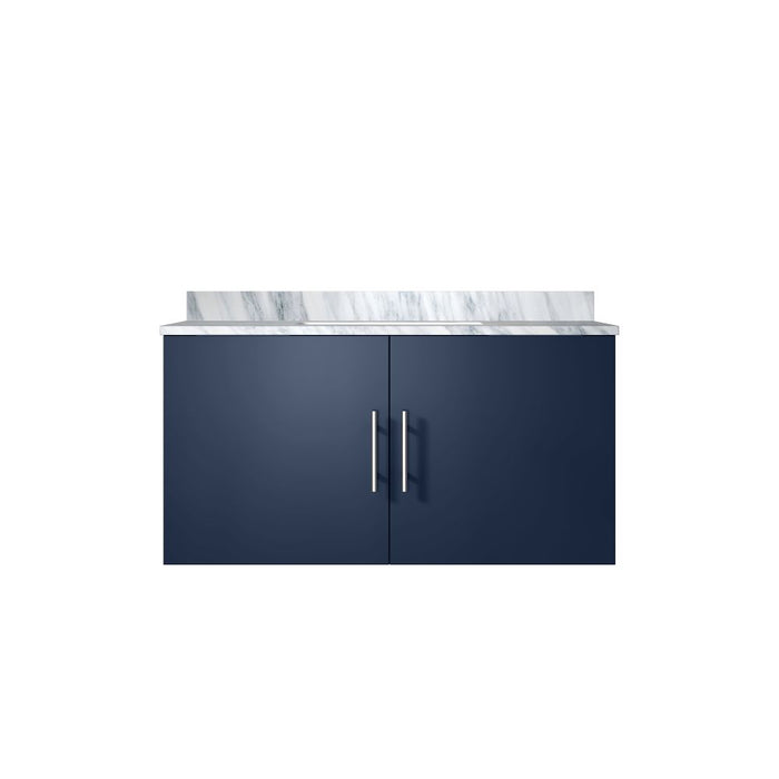 Geneva Navy Blue Wood Bathroom Vanity