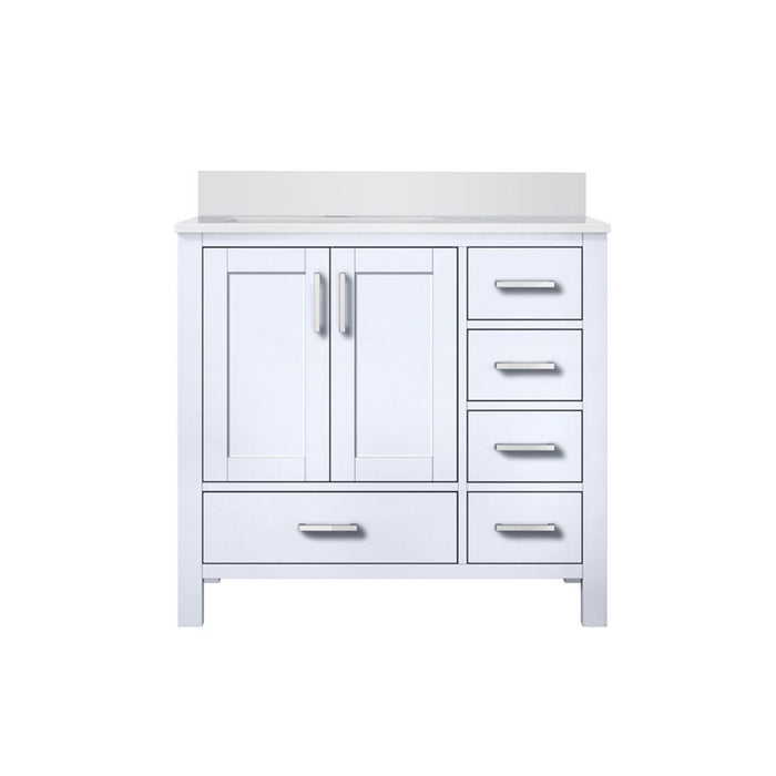 Jacques White Wood Bathroom Vanity