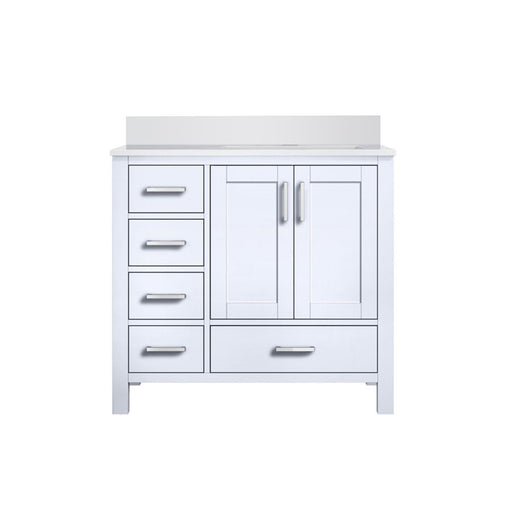 Jacques White Wood Bathroom Vanity