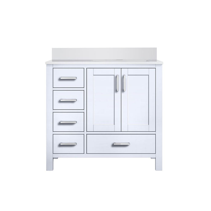 Jacques White Wood Bathroom Vanity
