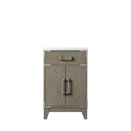 Laurel Grey Oak Wood Bathroom Vanity