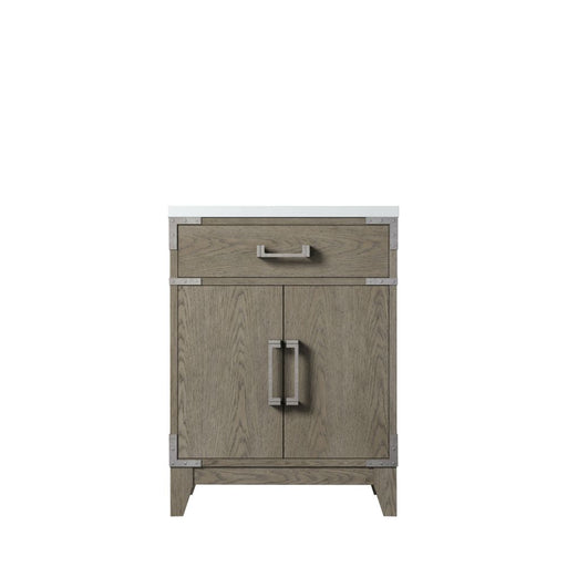 Laurel Grey Oak Wood Bathroom Vanity