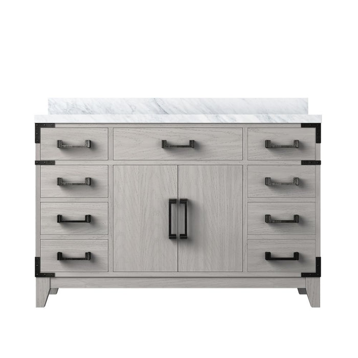 Laurel White Oak Wood Bathroom Vanity