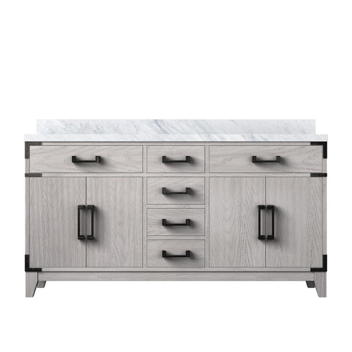 Laurel White Oak Wood Bathroom Vanity