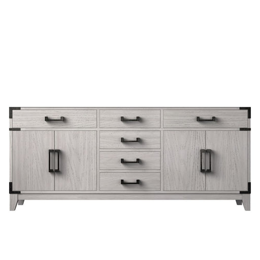 Laurel White Oak Wood Bathroom Vanity