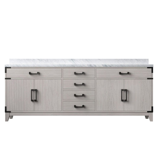 Laurel White Oak Wood Bathroom Vanity
