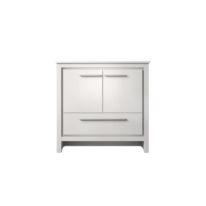 Lafarre White Wood Bathroom Vanity