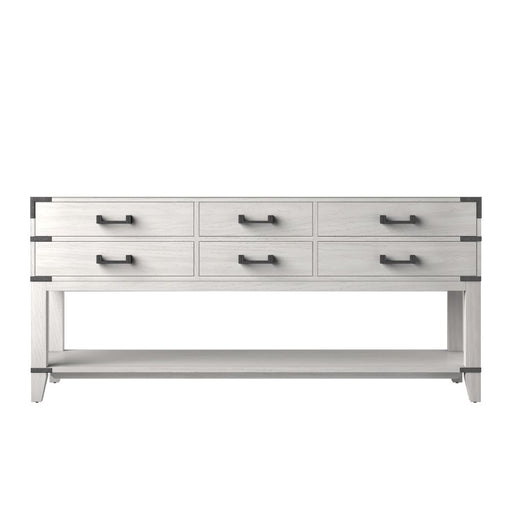 Norwalk White Oak Wood Bathroom Vanity