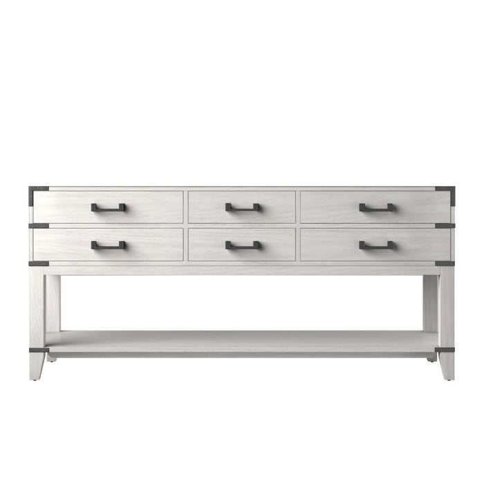 Norwalk White Oak Wood Bathroom Vanity