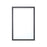 Ziva White Glass Bathroom Mirror