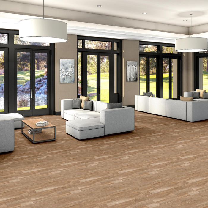 Metropolis 6 Five Points Flexible Resilient Luxury Vinyl Plank Flooring - Opticlean Urethane