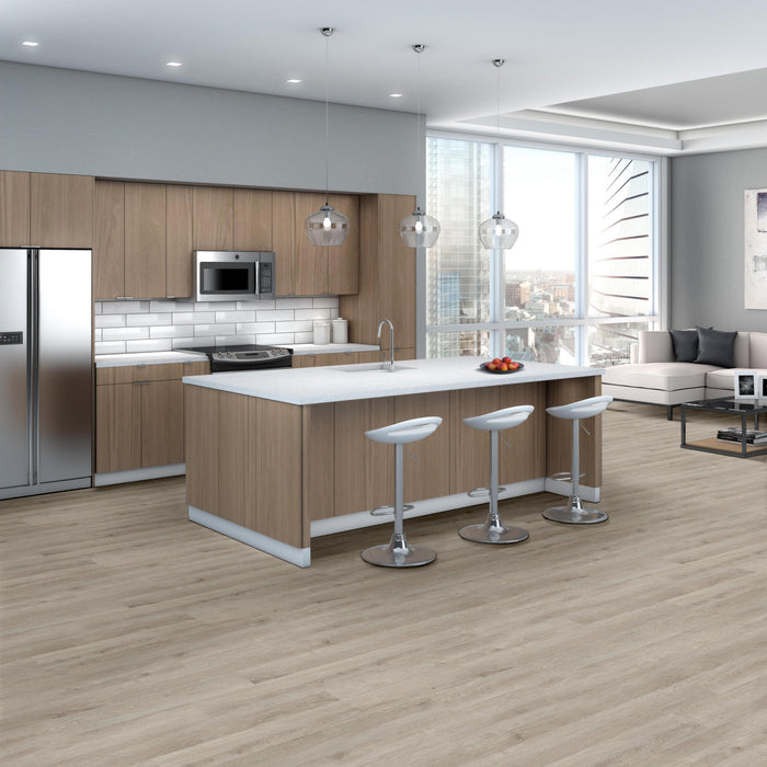 Metropolis 6 Miami Flexible Resilient Luxury Vinyl Plank Flooring - Opticlean Urethane