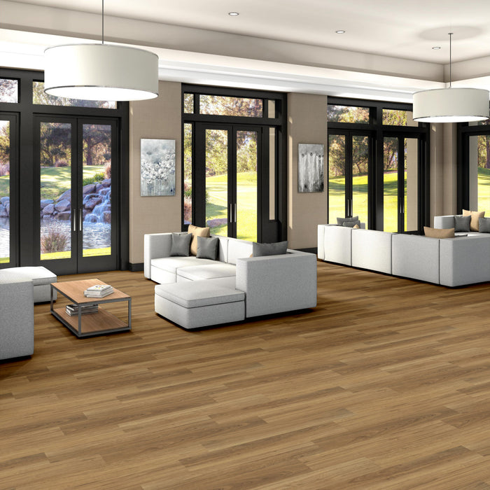 Metropolis 6 Baltimore Flexible Resilient Luxury Vinyl Plank Flooring - Opticlean Urethane