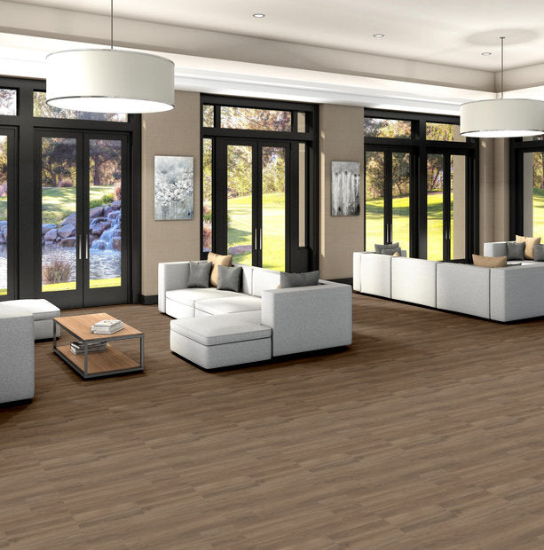 Metropolis 6 Dallas Flexible Resilient Luxury Vinyl Plank Flooring - Opticlean Urethane
