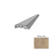 NatureTEK Premier Propello Glider Oak Laminate Wood Moulding / Trim - 84" 5 in 1 Multifunction